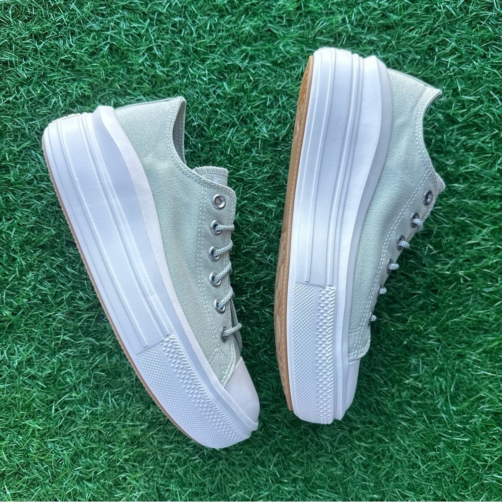 🎁Converse Chuck Taylor All Star Ctas Move Ox Summit Sage - Picture 7 of 11